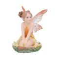 Olivia - Enchanted on Lily Pad Small Fairy Figurine.