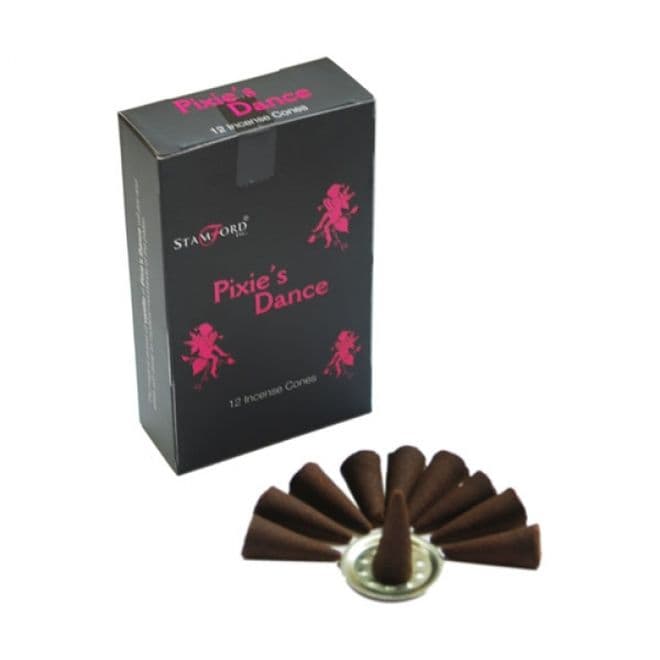 Pack of 12 Pixies Dance Incense Cones.