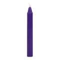 Pack of 12 Purple Prosperty spell candles.