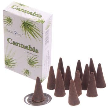 Pack of 15 Stamford Cannabis Incense Cones