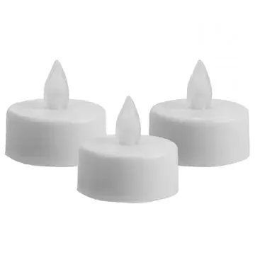 Pack of 3 -LED flickering Tea lights
