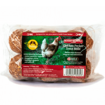 Pack of 6 - Feldy Chicken Pecker Balls – Mixed Berries