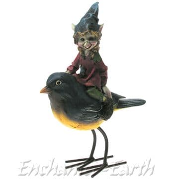 Penny the Pixie with Blue Bird