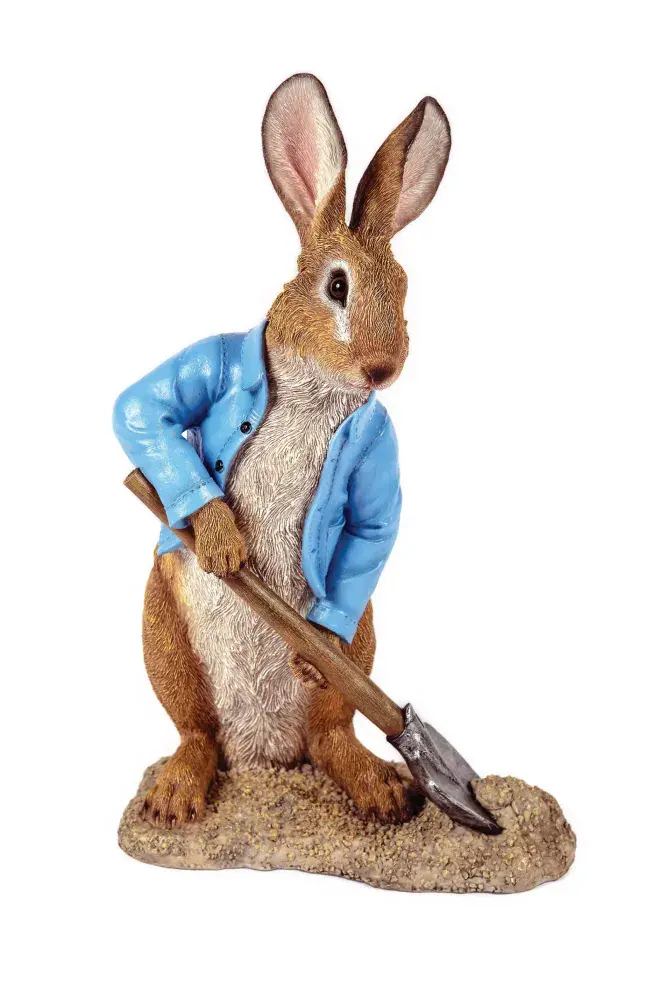 Peter The Rabbit - Digging The Garden - Large 37cm.
