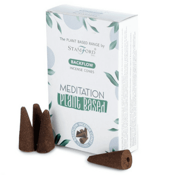 Plant Based Vegan Meditation Incense Cones from Stamford