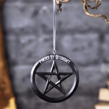Powered by Witchcraft Hanging Ornament - 7cm