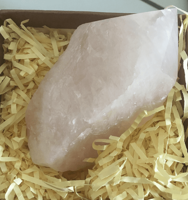Premium Gift Boxed - Rose Quartz.
