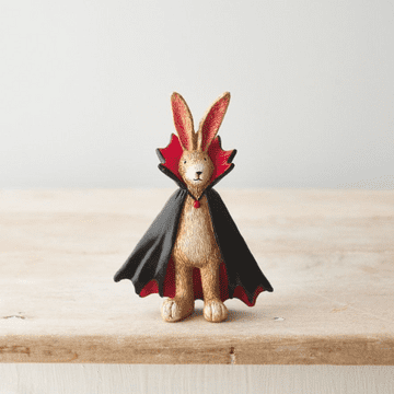 Rabbit Dressed as a Dracula - 14cm