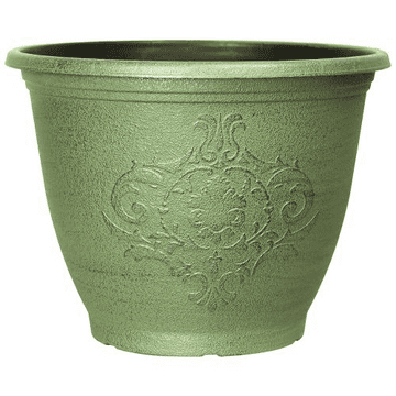 Recycled Plastic - Garden of Eden - Green Regal Planter - 32cm