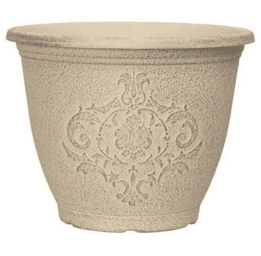 Garden of Eden - Smokey Cream - Regal Planter - 25cm (1).