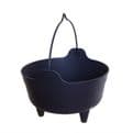 Recycled Plastic Witches Cauldron with a Water Mister - Colour Changing  - USB Floating Fog Machine.