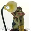 Red Toadstool Pixie Led Reading Lamp ( 2 designs to choose)