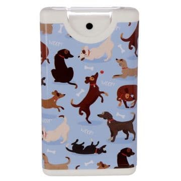 Refillable - Spray Hand Sanitiser - Delightful Dogs - Kills 99% of harmful bacteria!