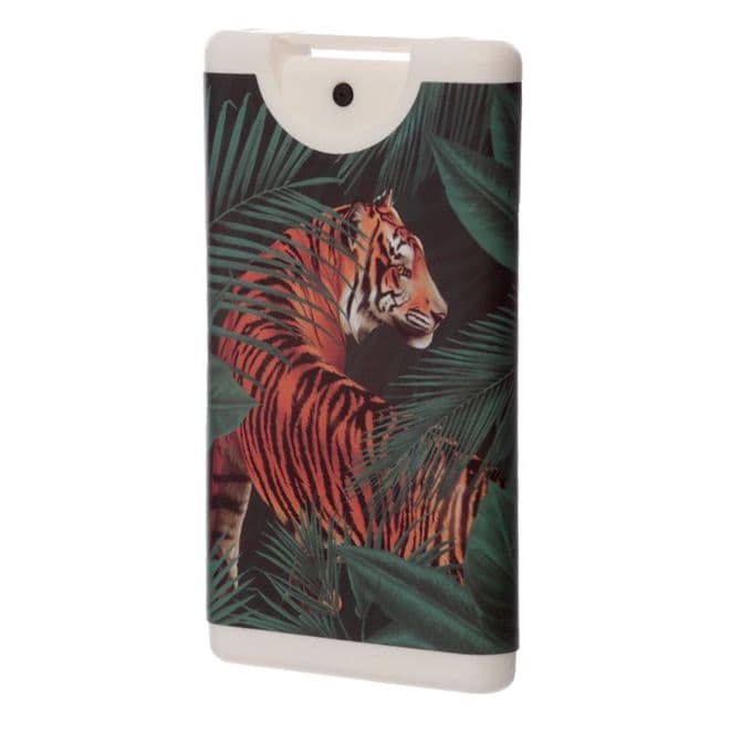 Refillable Spray Hand Sanitiser - Tropical Tiger - Kills 99% of harmful bacteria!.