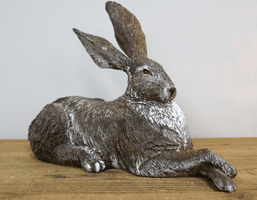 Resting Hare - 32cm Long