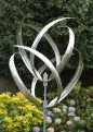 The Silver Hampton Court  Wind Spinner - 190cm.