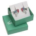 Mother of Pearl Robin Earrings - Gift Boxed.
