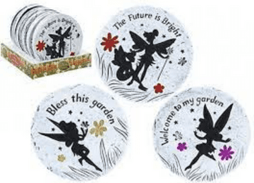 Round Fairy Garden Plaques - 3 designs to choose from - 17cm