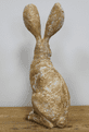 Rustic  Alert Country  Hare - 40cm.