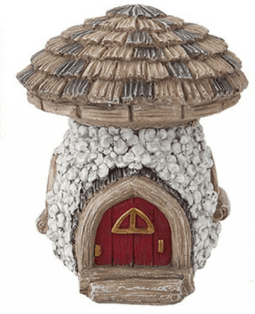 Rustic Fairy House - Mushroom Cottage- 16cm