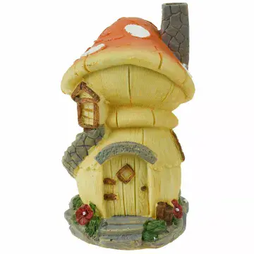 Rustic Fairy House - Toadstool Cottage- 18cm