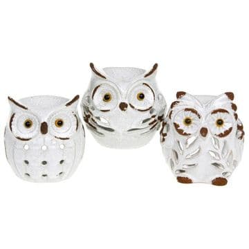 Rustic Owl Oil Burner