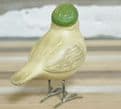 Rustic Yorkshire Bird with Flat Cap - 10cm.