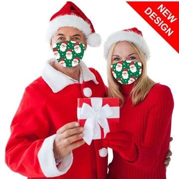 Santa - Reusable - Face Mask /Face Covering