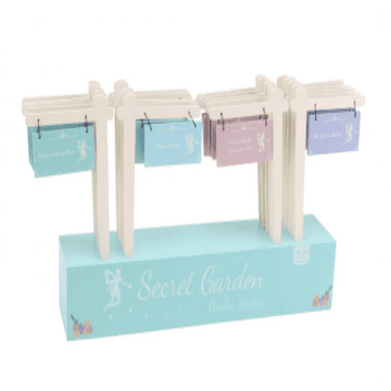 Secret Garden Sign Post - 4 Pastel Colours To Choose