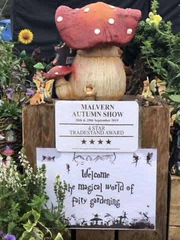 September 2019 - 4 Gold Star award a the RHS Malvern Autumn Show