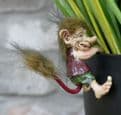 Set of  3 Magical Forest Trolls - Pot hangers - 7cm.