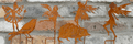 Set of 6 Mini Garden Stakes/
