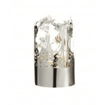 Silver Flower Girl Tea Light Holder Jette Frölich (Gift Boxed)