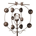 Solar Colour Changing LED Cosmic  Kinetic  Wind Spinner  - 183cm.