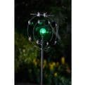 Solar Colour Changing LED Cosmic  Kinetic  Wind Spinner  - 183cm.