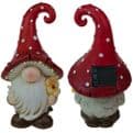 Solar - LED -Light-Up Toadstool Gnome - 3 Designs to choose from.