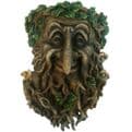 Rowan The Green Man/Tree Man - 
Large Marble Wall Plaque
