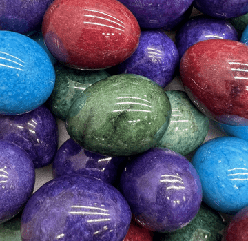 Solid Real Marble Coloured Polished Eggs
