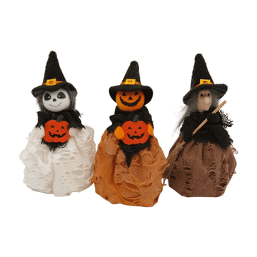Standing Fabric Halloween Friends - 3 to choose from - 19cm