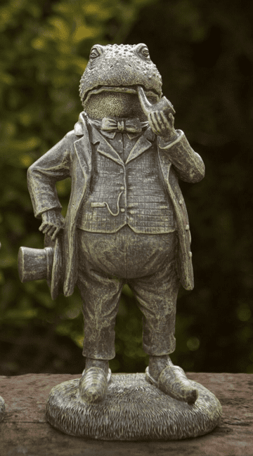 Stone Effect Garden Ornaments - Mr Toad - 29cm