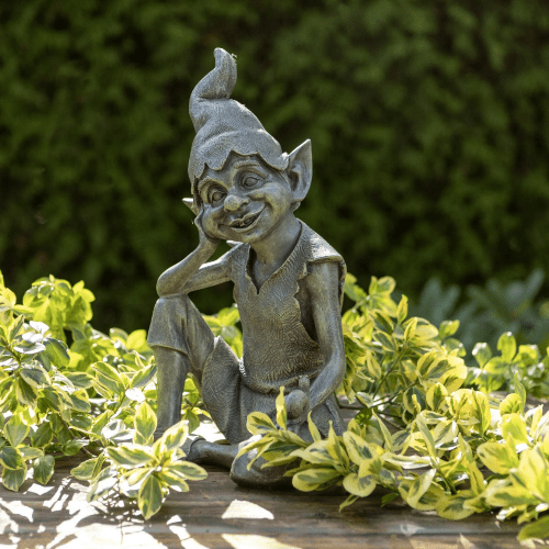 Stone Effect - Paul the Pixie - 39cm'