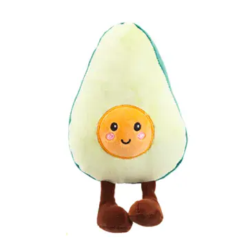 Super Soft Salad & Veggie Plush Toys  - The Cuddly Vegan Collection - Mr Avocado