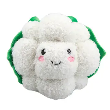 Super Soft Salad & Veggie Plush Toys - The Cuddly Vegan Collection - Mr Cauliflower