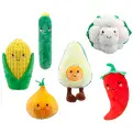Super Soft Salad & Veggie Plush Toys  The Cuddly Vegan Collection.