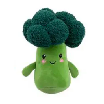 Super Soft Salad & Veggie Plush Toys - The Cuddly Vegan Collection - Mrs Broccoli