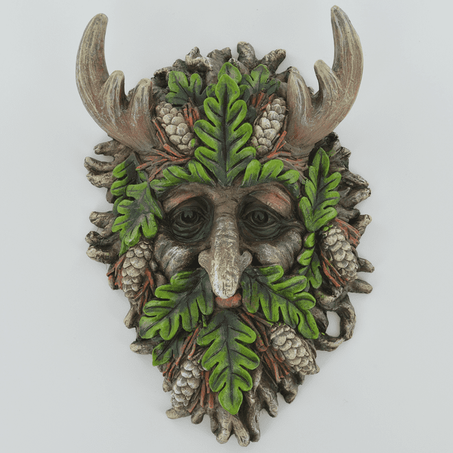 Sylvestris Greenman Tree Ent Wall Plaque - 21cm.