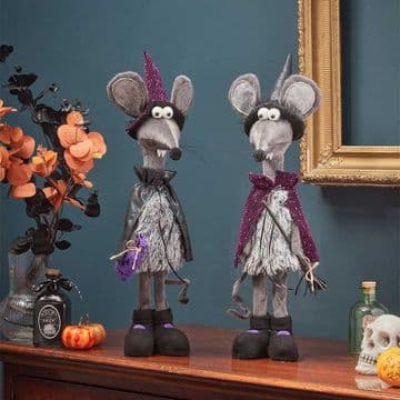 Tall Witch Rat -  Two  to choose from  - 52cm