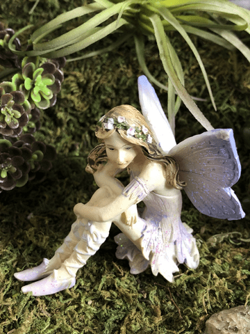 Teenage Ballerina Fairy - Lilac - 6.5cm