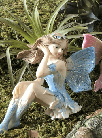 Teenage Dancing Fairy - Blue - 6.5cm