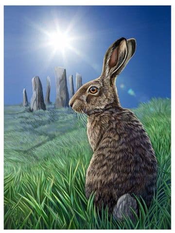 The Brown Hare - 3D Lenticular Picture - Solstice